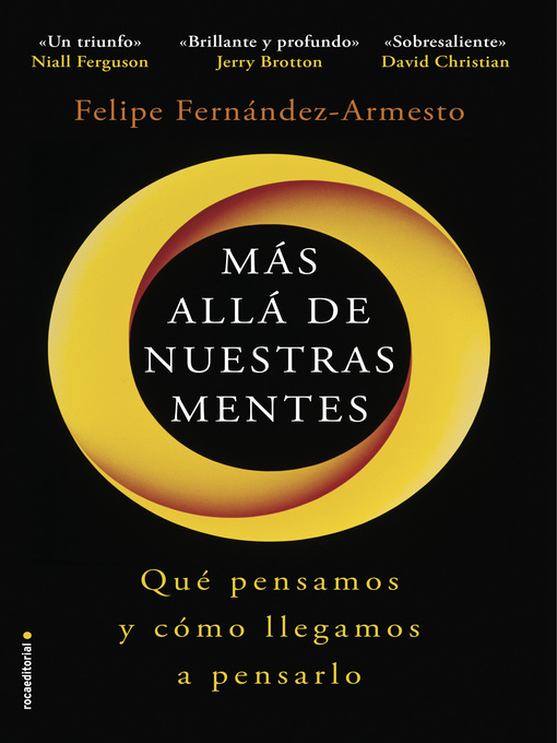 Cover image for Más allá de nuestras mentes